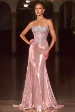 Fitted|Long Dresses^Ladivine by Cinderella La Divine by Cinderella CD692