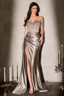 Fitted|Long Dresses^Ladivine by Cinderella La Divine by Cinderella CDS554