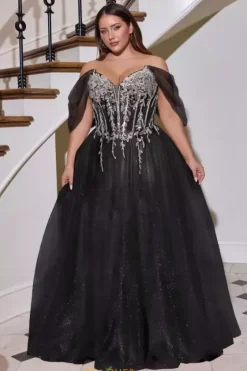 Long Dresses|Plus Sized Dresses^Ladivine by Cinderella La Divine by Cinderella CD721C