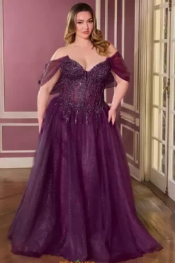 Long Dresses|Plus Sized Dresses^Ladivine by Cinderella La Divine by Cinderella CD721C