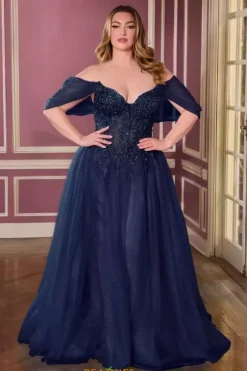 Long Dresses|Plus Sized Dresses^Ladivine by Cinderella La Divine by Cinderella CD721C