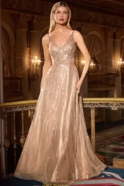 Long Dresses|Plus Sized Dresses^Ladivine by Cinderella La Divine by Cinderella CC474 Mocha Gold