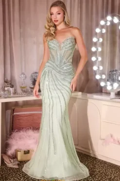 Fitted|Long Dresses^Ladivine by Cinderella La Divine by Cinderella CD660