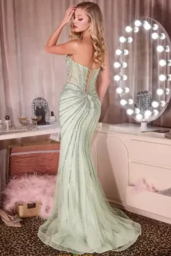 Fitted|Long Dresses^Ladivine by Cinderella La Divine by Cinderella CD660