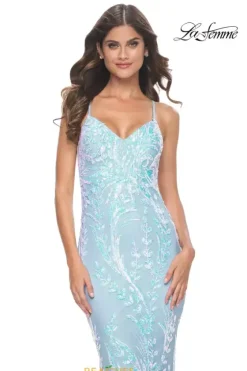 Fitted|Long Dresses^La Femme 31944