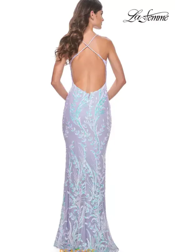 Fitted|Long Dresses^La Femme 31944