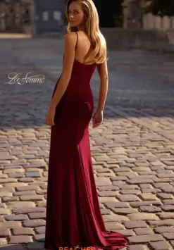 Fitted|Long Dresses^La Femme 32925