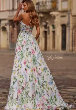 Quince Guest Dresses|Long Dresses^La Femme 33450 Multi