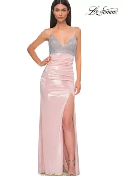 Fitted|Long Dresses^La Femme 32793