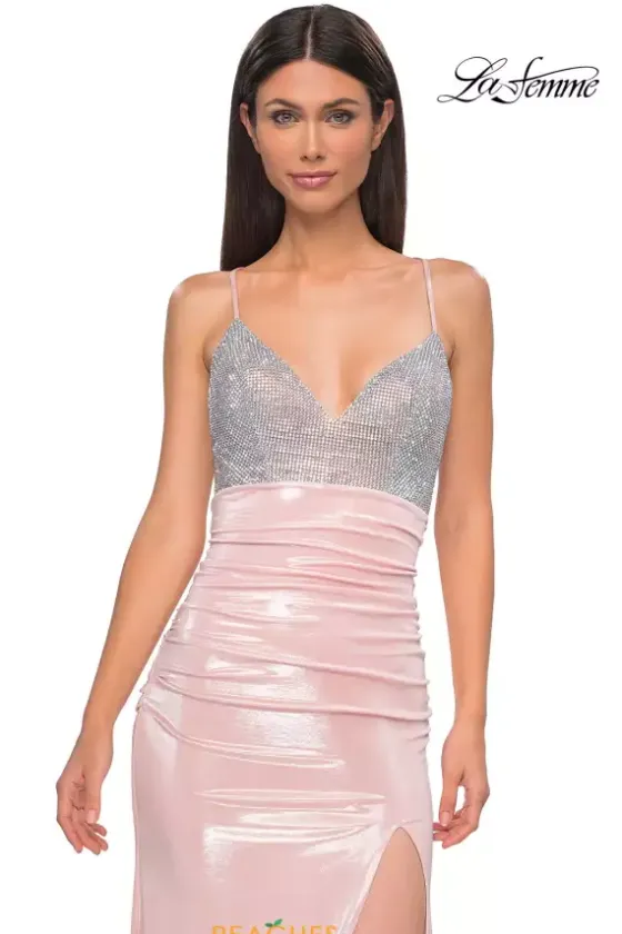 Fitted|Long Dresses^La Femme 32793