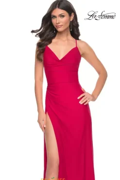 Fitted|Long Dresses^La Femme 31978