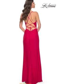 Fitted|Long Dresses^La Femme 31978