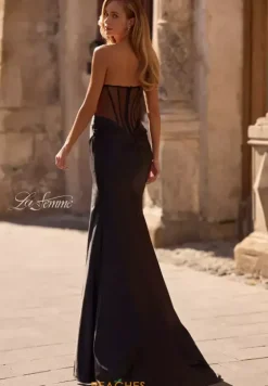 Fitted|Long Dresses^La Femme 32649