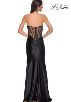 Fitted|Long Dresses^La Femme 32649