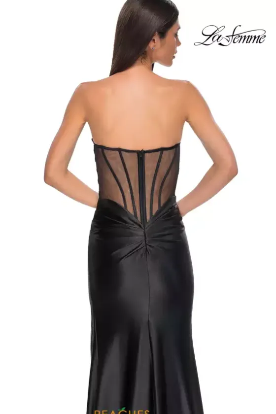 Fitted|Long Dresses^La Femme 32649