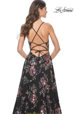 Ball Gowns|A Line^La Femme 32031