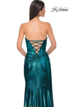 Fitted|Long Dresses^La Femme 32830