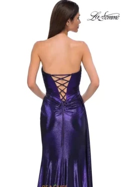 Fitted|Long Dresses^La Femme 32830