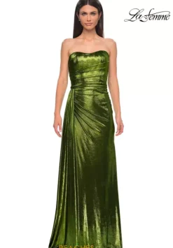 Fitted|Long Dresses^La Femme 32830