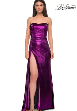 Fitted|Long Dresses^La Femme 32830