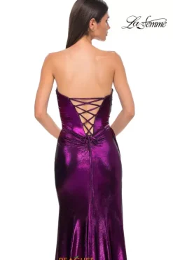 Fitted|Long Dresses^La Femme 32830