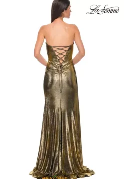 Fitted|Long Dresses^La Femme 32830