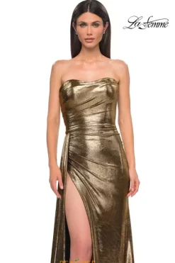 Fitted|Long Dresses^La Femme 32830