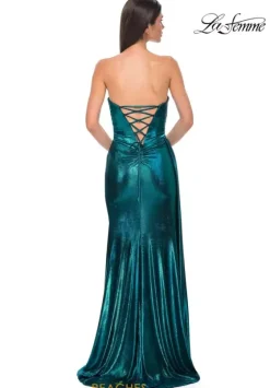 Fitted|Long Dresses^La Femme 32830