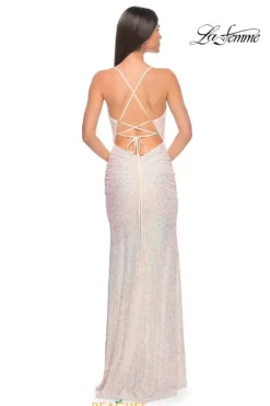 Fitted|Long Dresses^La Femme 32331