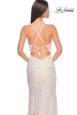 Fitted|Long Dresses^La Femme 32331