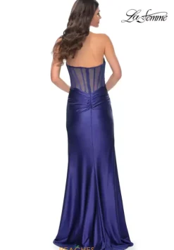 Fitted|Long Dresses^La Femme 32159