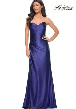 Fitted|Long Dresses^La Femme 32159