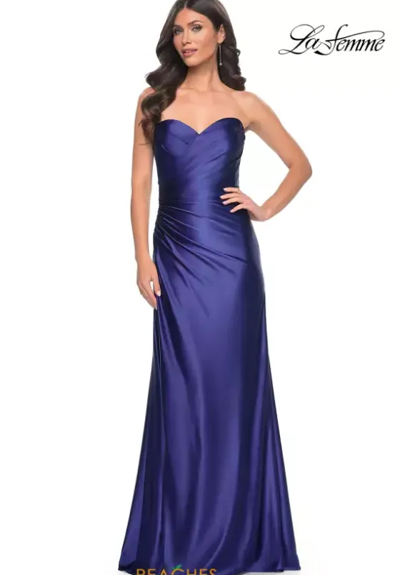 Fitted|Long Dresses^La Femme 32159
