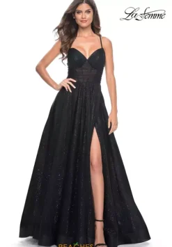 Plus Sized Dresses|Long Dresses^La Femme 31986