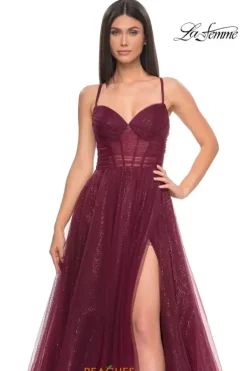 Plus Sized Dresses|Long Dresses^La Femme 31986