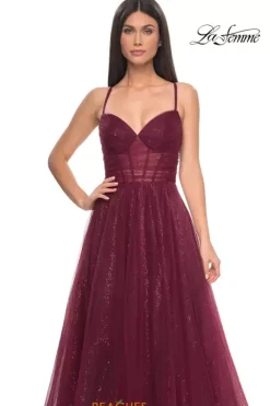 Plus Sized Dresses|Long Dresses^La Femme 31986