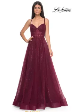 Plus Sized Dresses|Long Dresses^La Femme 31986