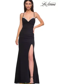 Fitted|Long Dresses^La Femme 32802