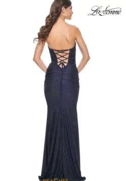 Fitted|Long Dresses^La Femme 31945