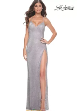 Fitted|Long Dresses^La Femme 32203
