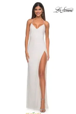 Fitted|Long Dresses^La Femme 32203
