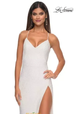 Fitted|Long Dresses^La Femme 32203