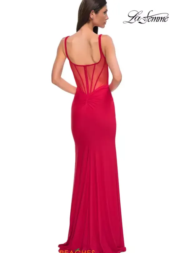 Fitted|Long Dresses^La Femme 32763