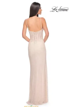 Fitted|Long Dresses^La Femme 32236