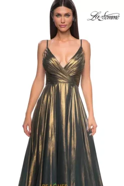 A Line|Long Dresses^La Femme 32864