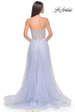 Long Dresses|Plus Sized Dresses^La Femme 32146