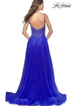 Long Dresses|Plus Sized Dresses^La Femme 32146