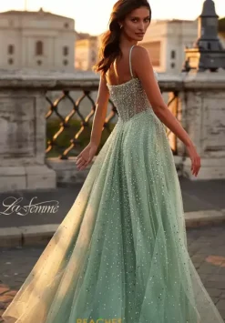 Long Dresses|Plus Sized Dresses^La Femme 32146