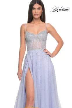 Long Dresses|Plus Sized Dresses^La Femme 32146