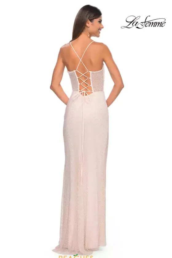 Fitted|Long Dresses^La Femme 32227